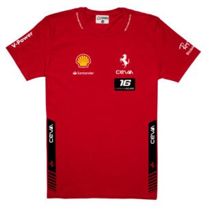 Camiseta Formula 1 Ferrari Charles Leclerc 2023